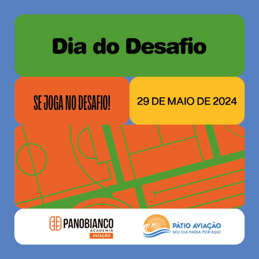 Participe do Dia do Desafio no Shopping Pátio Aviação